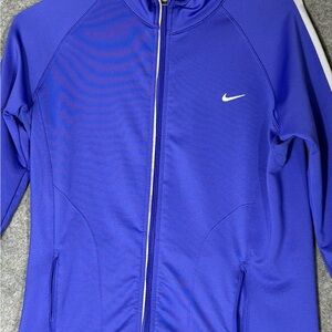 Nike Blue Track Jacket Women’s Size Medium‎
